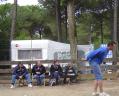 Mathiou à l'action...surveillé de très près...